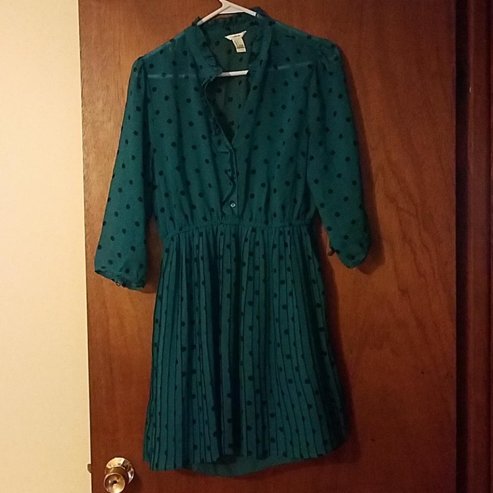 Modcloth polka dot dress